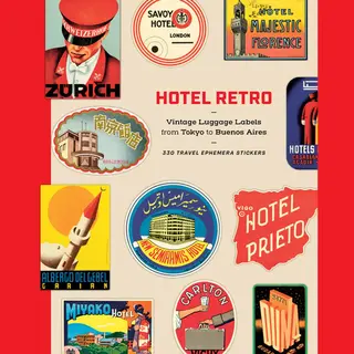 Hotel Retro, Vintage Luggage Labels From Tokyo To Buenos Aires