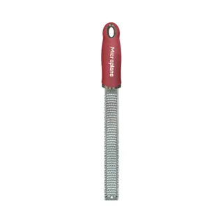 Microplane Zester Rasp grater Red, Stainless steel