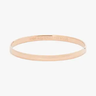 Kate Spade New York Stop And Smell The Roses Idiom Bangle