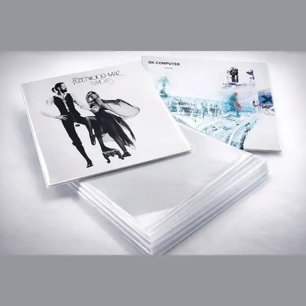 Nextgenfono 100 Lp Hoezen Glashelder - Buitenhoezen / Beschermhoezen Voor Vinyl Platen - 12 Inch thumbnail