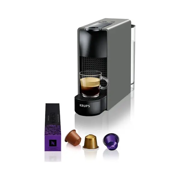 Krups Nespresso Essenza Mini - Koffiemachine - 19 Bar Druk - Grijs thumbnail