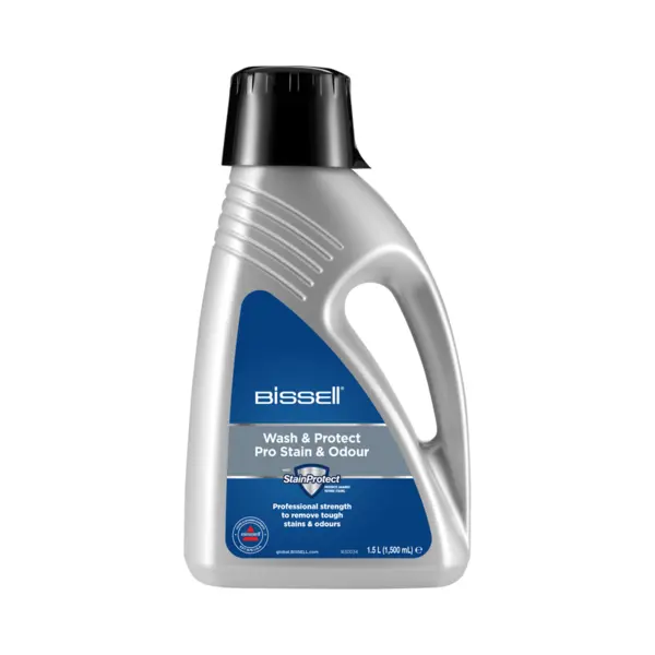 Bissell Wash & Protect Pro Carpet Cleaning Solution StainProtect For Use With All Leading Upright Carpet Washers Upholstery Stain Remover For Pet thumbnail