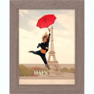 Haes Deco - Houten Fotolijst Paris Bruin Voor 1 Foto Formaat 18x24 - SP001185