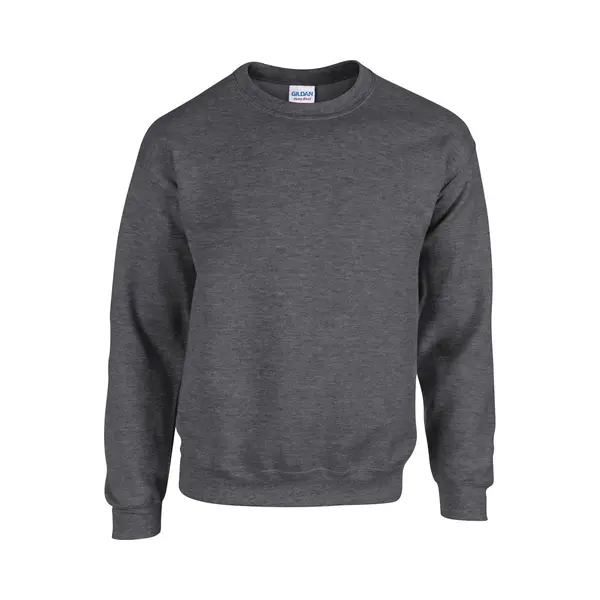 Gildan - Heavy Blend Unisex Sweater - Dark Heather Maat Xxl thumbnail