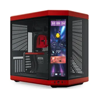 Hyte Y70 Touch Infinite Midi Tower Schwarz, Farbe Kirsche