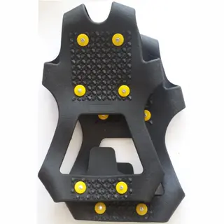 Antislip Zool - Grip Studs - Snow Steps - Snowsteps - Zwart/Geel - L - 39-46