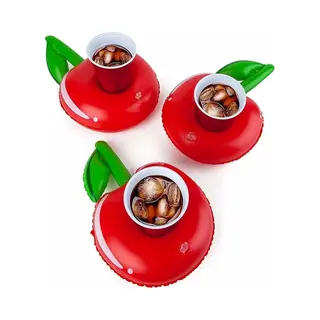Bigmouth Opblaasbare Drankhouder Juicy Cherries 3-pack