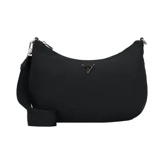 Guess, Damen, Handtasche, Umhängetasche Eco Gemma 39501, Schwarz