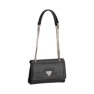 Guess Schultertasche Umhängetasche Noelle Ii Convertible Xbody Flap Bag Black Schwarz