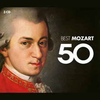 Warner Music 50 Best Mozart (3 Klassieke Muziek Cd) Relax - Ontspanning - Cadeau