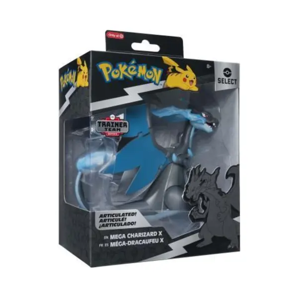Jazwares Pokemon Vinyl Figures Select Serie - Mega Charizard X thumbnail