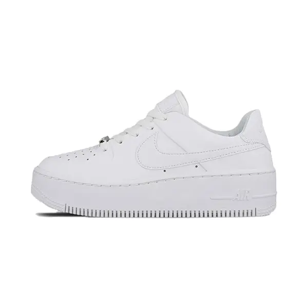 Nike W Af1 Sage Low, Damen Fitnessschuhe, Weiß (White/White/White 100), 39 Eu thumbnail