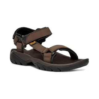 Teva Terra Fi 5 Universal Leather Sandaal Heren Turkish Coffee 08