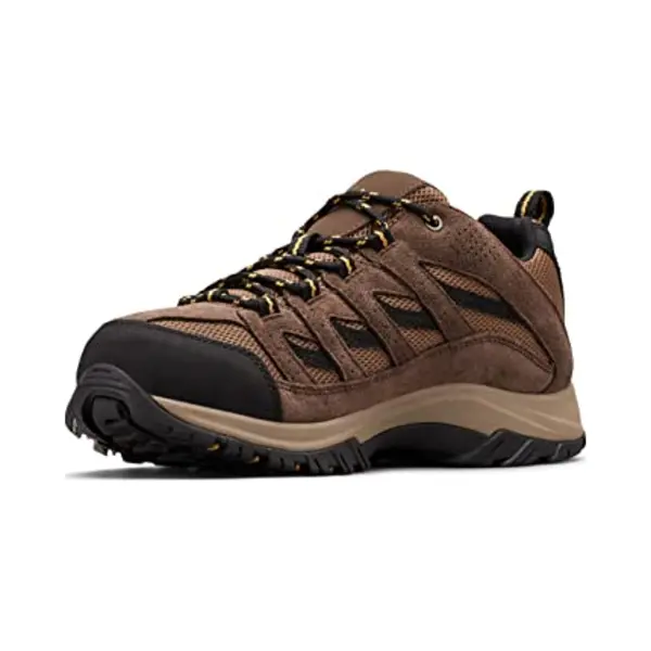 Columbia Men's Crestwood, Low Rise Trekking And Hiking Shoes, Dark Brown/Baker, 7.5 Regular thumbnail