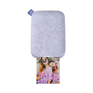 Hp Sprocket 2x3 Sofortbilddrucker Für Smartphones - Tragbarer, Kabelloser Farbdrucker - Zink-Fotopapier Mit Kleberückseite - Drucke Von Kompatiblen