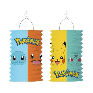 Amscan Pokemon Trek Lampion - 28 Cm - Multi Kleuren - Papier