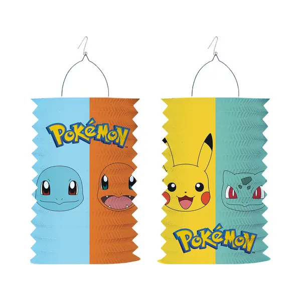 Amscan Pokemon Trek Lampion - 28 Cm - Multi Kleuren - Papier thumbnail