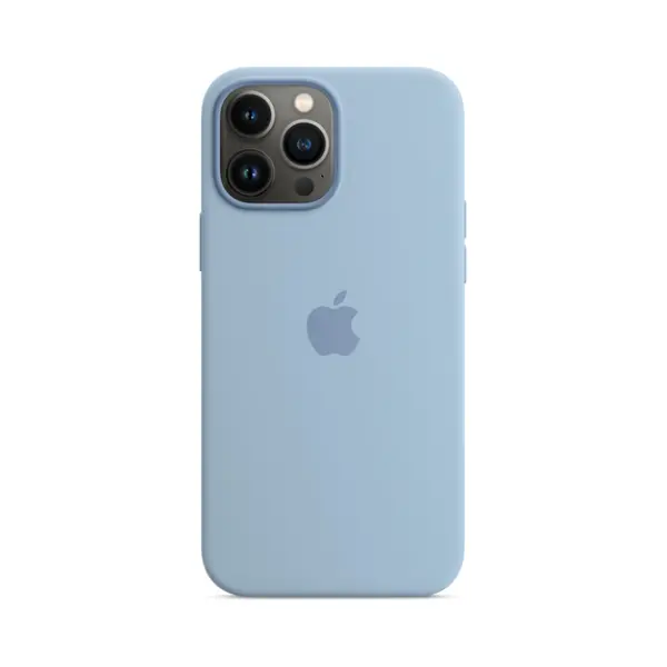Apple Siliconenhoesje met MagSafe voor iPhone 13 Pro Max - Mistblauw thumbnail