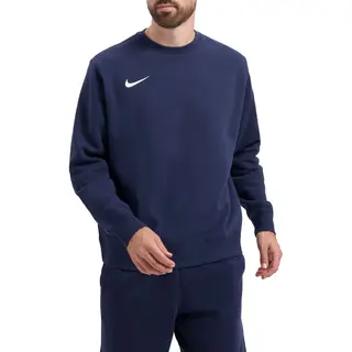 Nike Herren M Nk Flc Park20 Crew Shirt, Obsidian/White, L Eu