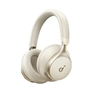 Soundcore Space One Kopfhörer Verkabelt & Kabellos Kopfband Anrufe/Musik Bluetooth Cremefarben