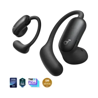 Soundcore AeroFit 2 Pro 2-in-1 Hybrid Earbuds, Black