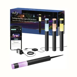 Eufy T8L30311 Außenbeleuchtung Bodenbeleuchtung für den Außenbereich E10 Led