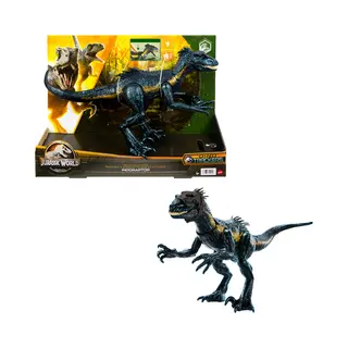 Mattel Jurassic World Opsporen en Aanvallen Indoraptor Actiefiguur, dinosaurusspeelgoed