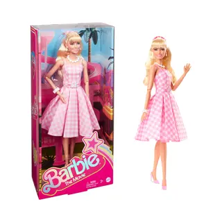 Barbie Signature The Movie Collectible Doll, Margot Robbie as in Pink Gingham Dress