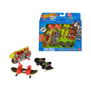Hot Wheels Action Skate Tony Hawk Fingerboards & Skate Shoes Multipack (Styles May Vary)