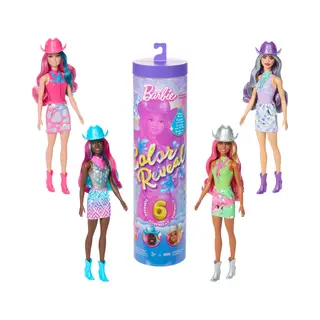 Barbie Color Reveal Disco Star Series Fashion Doll & Accessories with 6 Surprises (Styles May Vary)