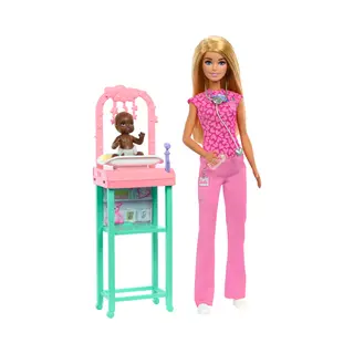 Barbie Babydokterspop