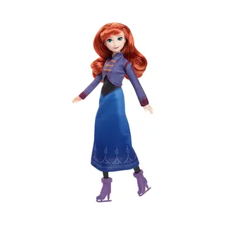 Mattel Disney Frozen Ice-Skating Anna Fashion Doll with Skates & Shoes Inspired by Frozen: Winter Festival