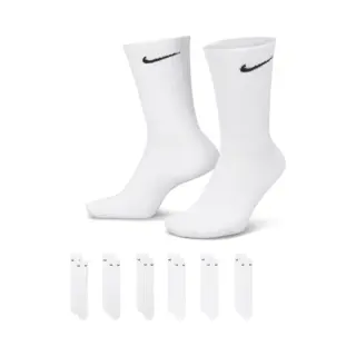 Nike Socken Cushion 6-er Pack - Weiß/Schwarz, Größe Xl, 46-50