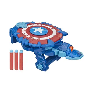 Hasbro Marvel Mech Strike Monster Hunters Captain America Monster Blast Shield