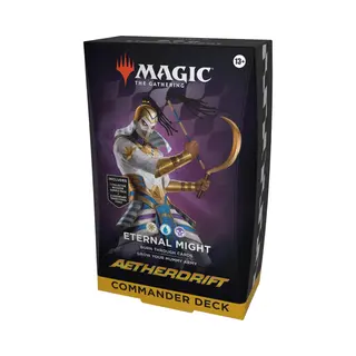 Magic The Gathering Aetherdrift Commander-Deck - Eternal Might - 100 Kaarten