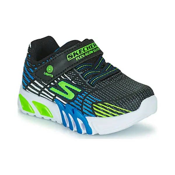 Skechers Boy's Flex-glow Elite Sneaker, Black A, 4 Child Uk thumbnail