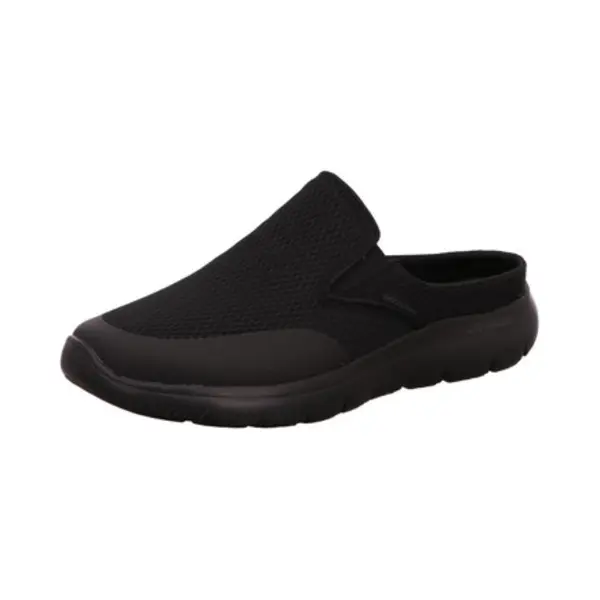 Skechers Summits Vindicator Bbk Black Mens Mules 232296 In A Plain Textile In Size 7 thumbnail