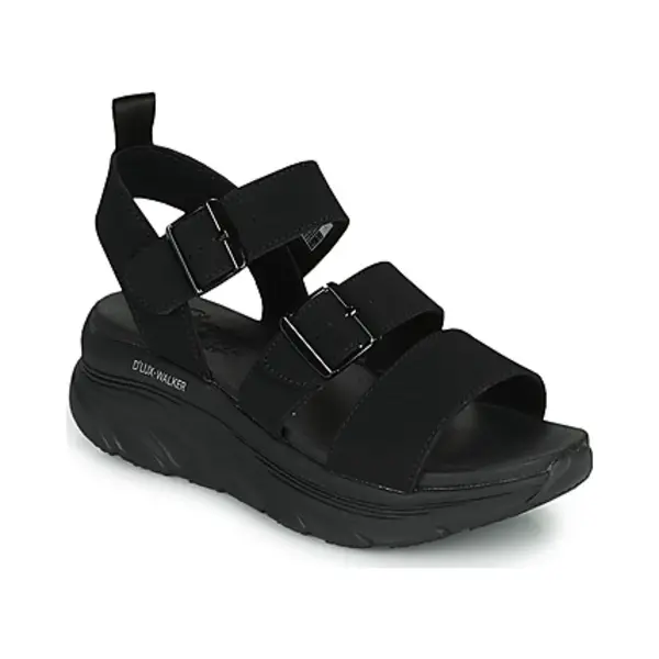 Skechers Damen D'lux Walker Sandale Retro Cosmos, Schwarze Mitobuck-Schnalle, 40 Eu thumbnail