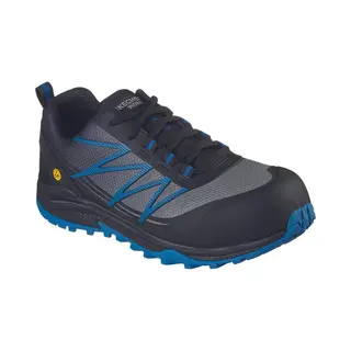 Skechers Puxal Herren Sicherheitsschuhe Schwarz/Blau