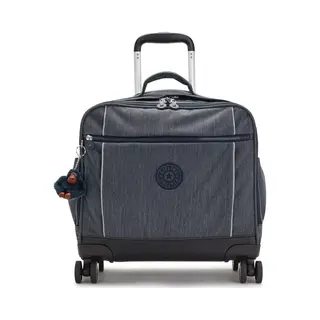 Kipling Kinder-schultasche Mit 4 Rollen Und Laptopfach Blau 100% Polyester