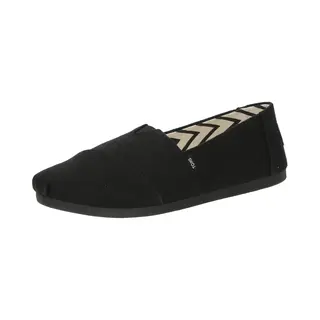 Toms Women's Alpargata Slip On Shoe In Black | Size, 5