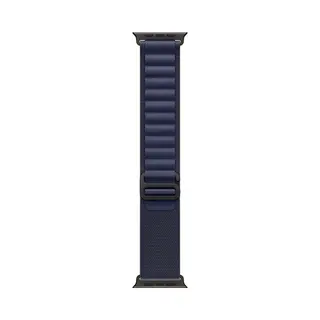 Apple 49mm Navy Alpine Loop - Medium - Black Titanium Finish