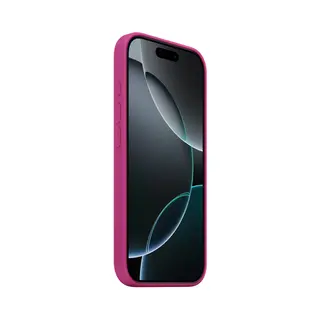 Apple iPhone 16 Pro Silikon Case mit MagSafe – Fuchsia