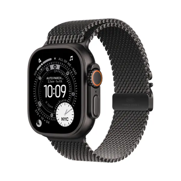 Apple Watch Ultra 3 Oled 49 mm Digital 422 x 514 Pixel Touchscreen 5G Schwarz Wlan Gps thumbnail