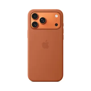 Apple iPhone 17 Pro Max Silicone Case with MagSafe – Terra Cotta