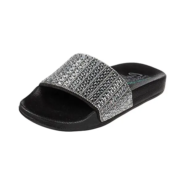Skechers Pop Ups-New Spark 119320-Blk, Womens Slides, Silver, 36 Eu thumbnail