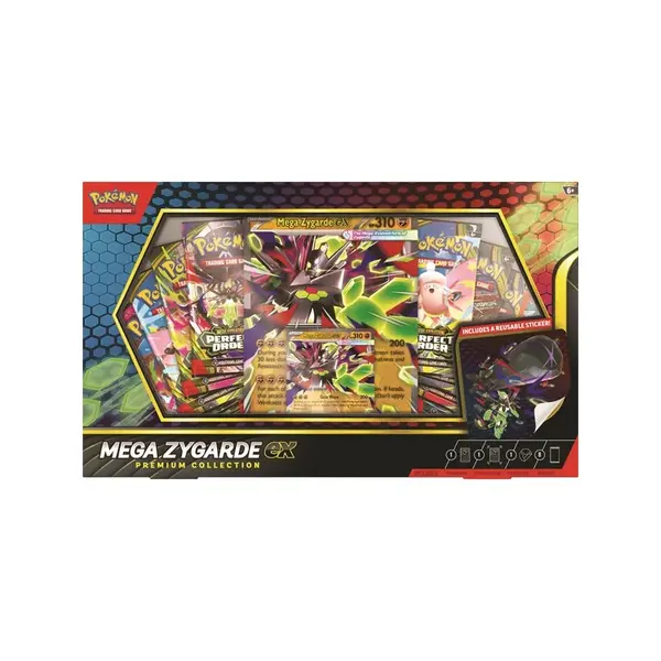 Mega Zygarde Ex Premium Collection – 8 Boosters – Pokémon thumbnail