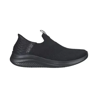 Skechers Women's Ultra Flex 3.0 Cozy Streak Sneaker, Black Knit Trim, 4 Uk