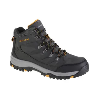 Skechers Men's Relment Daggett Hiking Boot, Charcoal Synthetic, 9.5 Uk