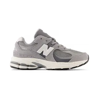 New Balance 2002 Bungee Lace Kinder Schuhe Grau - 28